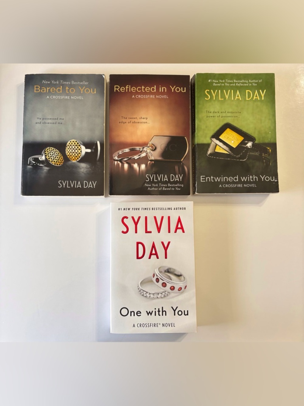 Sylvia Day A Crossfire Novel Set of 4